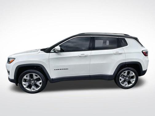 White Clearcoat 2019 Jeep Compass Limited