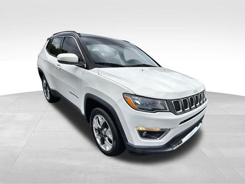 White Clearcoat 2019 Jeep Compass Limited