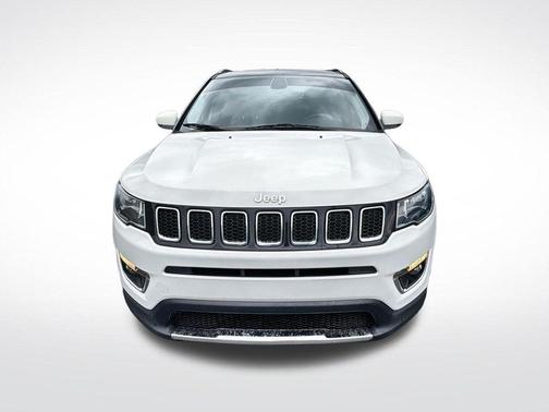 White Clearcoat 2019 Jeep Compass Limited