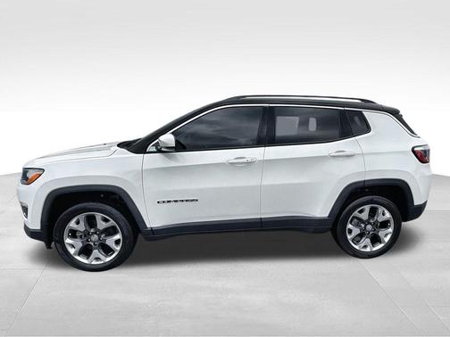 White Clearcoat 2019 Jeep Compass Limited