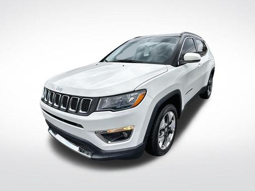 White Clearcoat 2019 Jeep Compass Limited