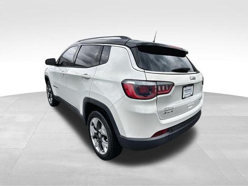 White Clearcoat 2019 Jeep Compass Limited