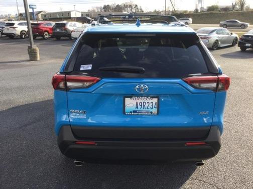 Blue Flame 2021 Toyota RAV4 XLE