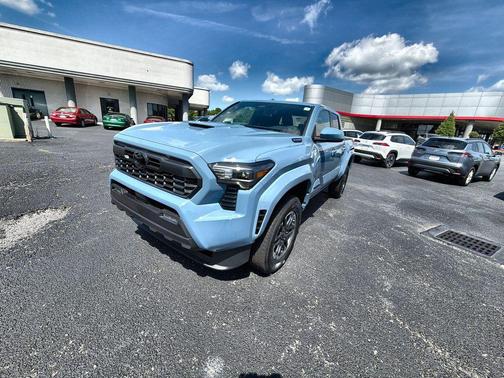 Heritage Blue 2026 Toyota Tacoma Hybrid TRD Sport