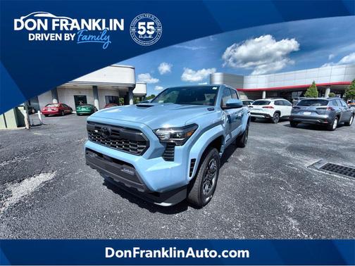 Heritage Blue 2026 Toyota Tacoma Hybrid TRD Sport
