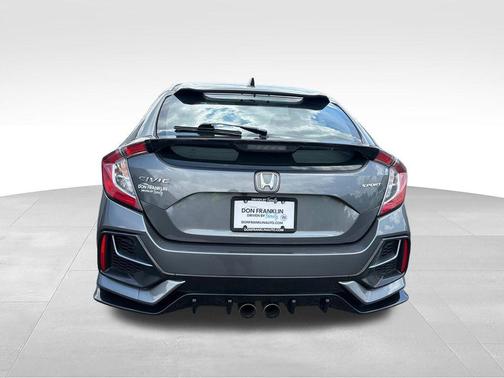 Gray 2021 Honda Civic Sport