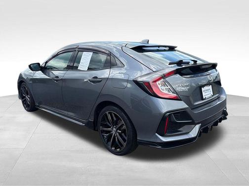 Gray 2021 Honda Civic Sport