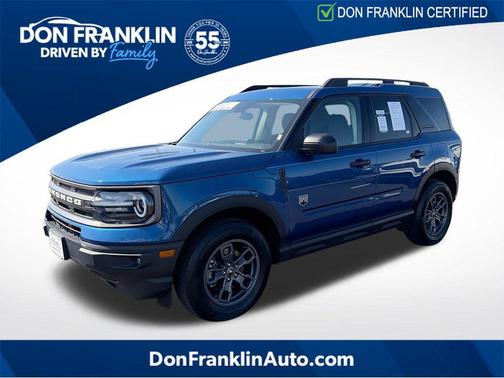ATLAS BLUE METALLIC 2024 Ford Bronco Sport Big Bend