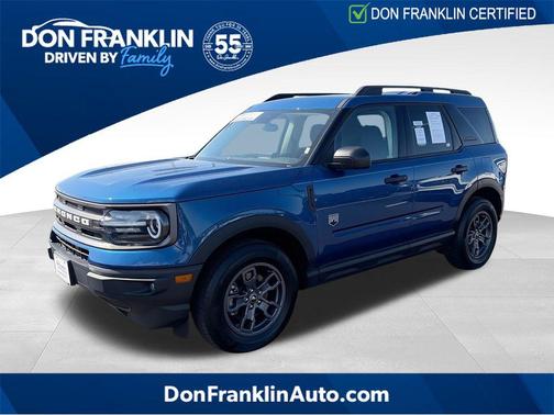 ATLAS BLUE METALLIC 2024 Ford Bronco Sport Big Bend