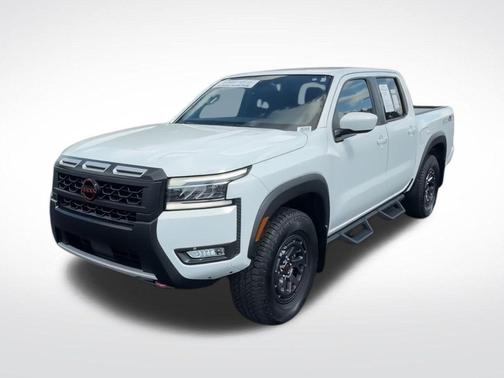 Glacier White 2025 Nissan Frontier PRO-4X