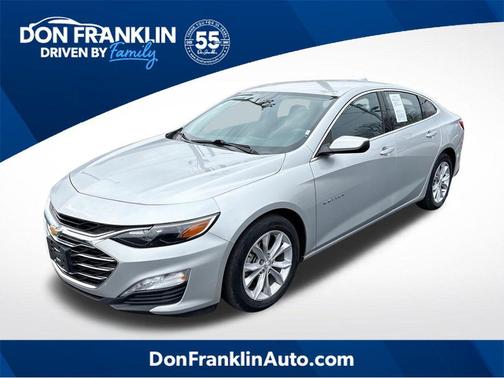 Silver Ice Metallic 2021 Chevrolet Malibu LT