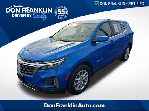 Riptide Blue Metallic 2024 Chevrolet Equinox 1LT