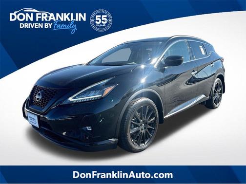 Super Black 2023 Nissan Murano SV Intelligent AWD