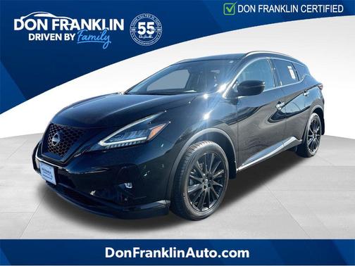 Super Black 2023 Nissan Murano SV Intelligent AWD