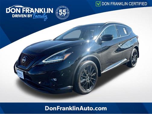 Super Black 2023 Nissan Murano SV Intelligent AWD