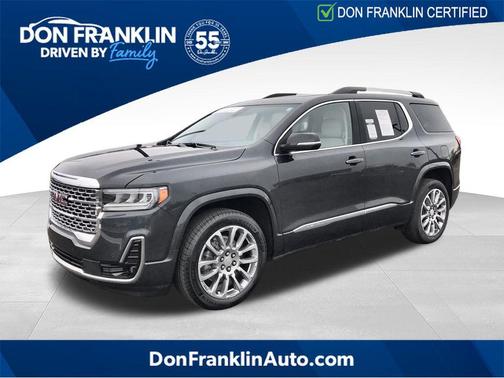 Hunter Metallic 2023 GMC Acadia Denali