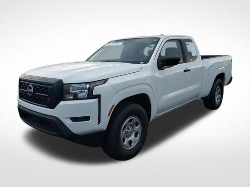 Glacier White 2024 Nissan Frontier S