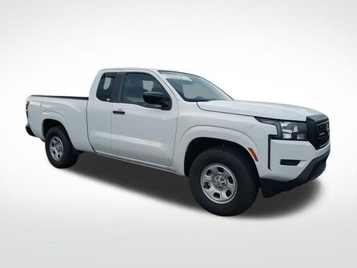 Glacier White 2024 Nissan Frontier S