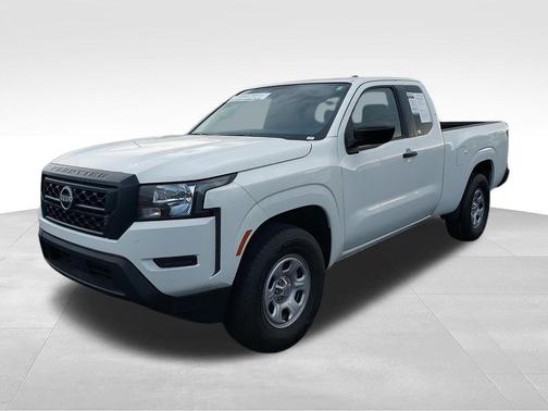 Glacier White 2024 Nissan Frontier S