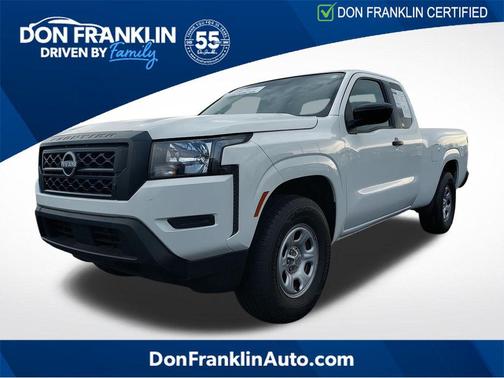 Glacier White 2024 Nissan Frontier S