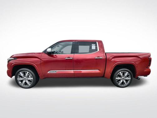 Supersonic Red 2023 Toyota Tundra Hybrid Capstone