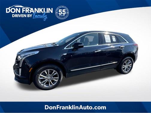 Stellar Black Metallic 2021 Cadillac XT5 Premium Luxury
