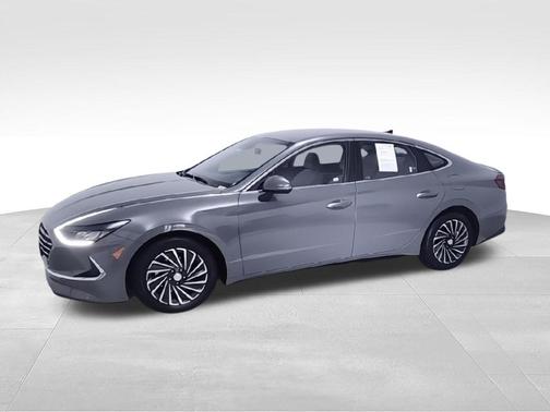 Hampton Gray 2023 Hyundai SONATA Hybrid SE
