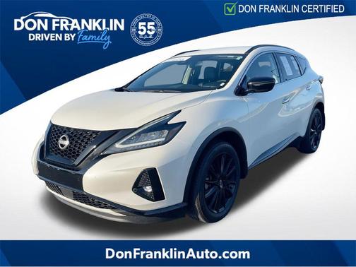 Pearl White Tricoat 2023 Nissan Murano SV FWD