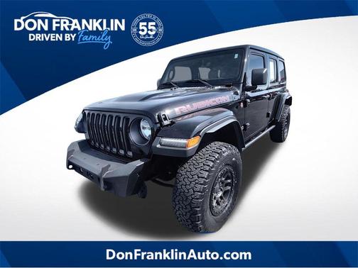 Black Clearcoat 2021 Jeep Wrangler Unlimited Rubicon
