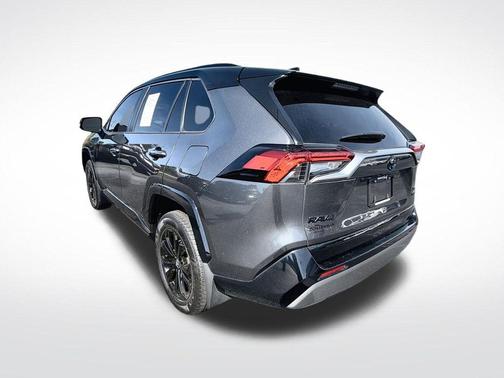 Magnetic Gray Metallic/Midnight Black Metallic 2024 Toyota RAV4 Hybrid SE