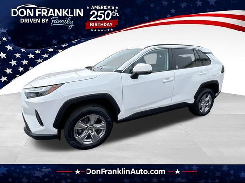 White 2022 Toyota RAV4 XLE