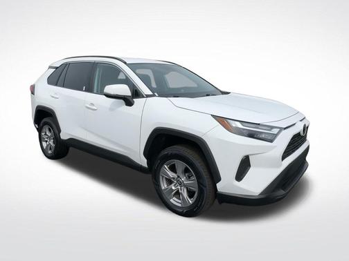 White 2022 Toyota RAV4 XLE