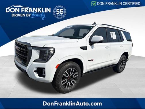 White 2023 GMC Yukon AT4