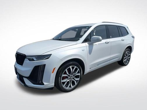 Crystal White Tricoat 2024 Cadillac XT6 Sport AWD