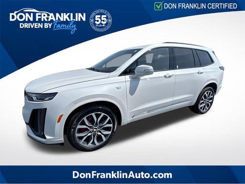 Crystal White Tricoat 2024 Cadillac XT6 Sport AWD