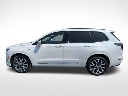 Crystal White Tricoat 2024 Cadillac XT6 Sport AWD