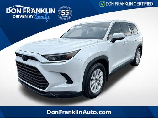 Wind Chill Pearl 2024 Toyota Grand Highlander XLE
