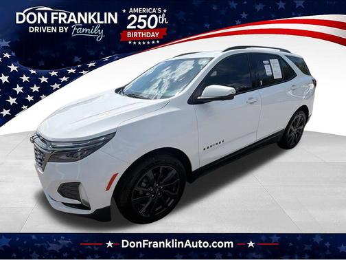 Summit White 2022 Chevrolet Equinox FWD RS