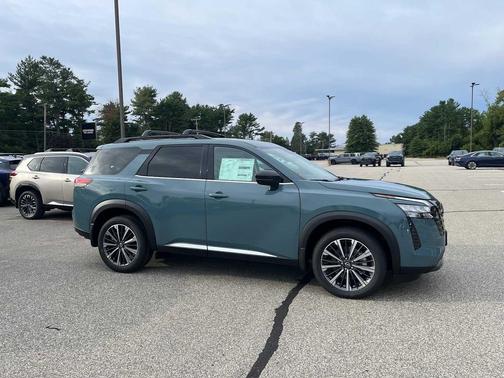 Baltic Teal 2026 Nissan Pathfinder Platinum