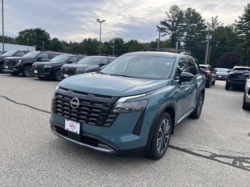 Baltic Teal 2026 Nissan Pathfinder Platinum