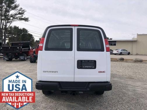 Summit White 2026 GMC Savana 3500 3500 Extended Wheelbase, Work Van, RWD