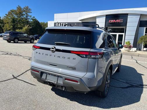 Boulder Gray Pearl 2026 Nissan Pathfinder Platinum