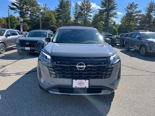 Boulder Gray Pearl 2026 Nissan Pathfinder Platinum