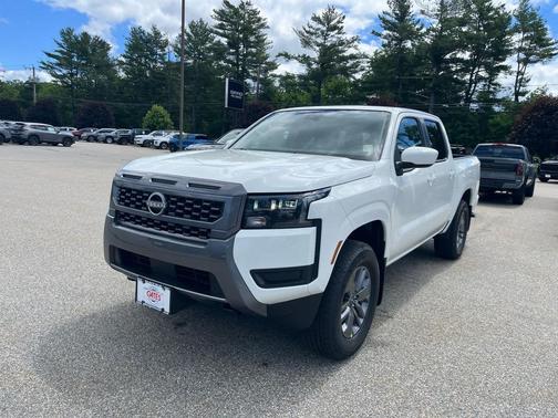 Glacier White 2026 Nissan Frontier SV