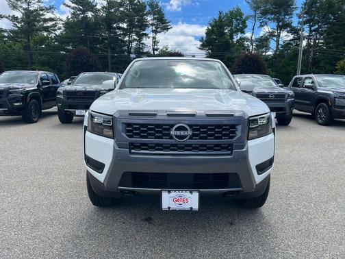 Glacier White 2026 Nissan Frontier SV