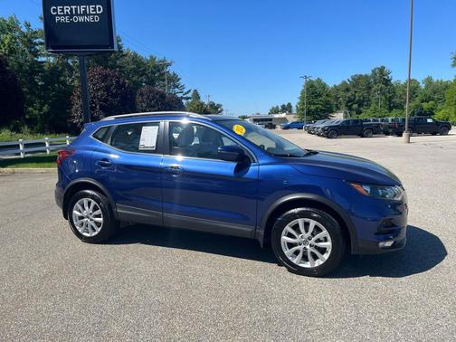 Caspian Blue Metallic 2021 Nissan Rogue Sport SV