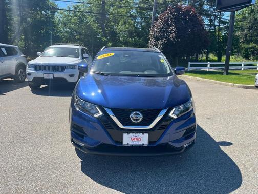 Caspian Blue Metallic 2021 Nissan Rogue Sport SV