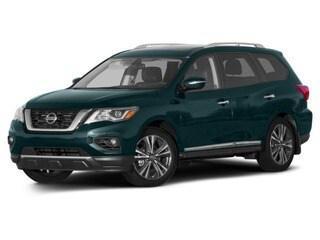 Caspian Blue 2017 Nissan Pathfinder SL