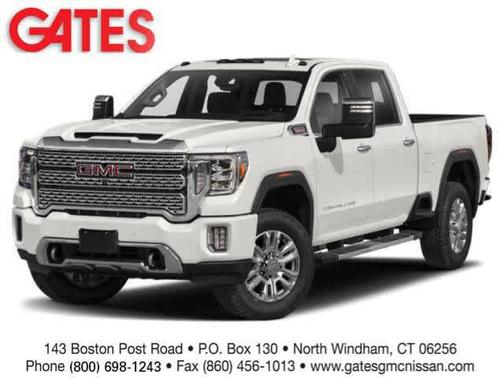White Frost Tricoat 2021 GMC Sierra 2500 Denali