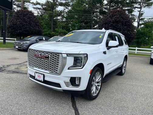 Summit White 2022 GMC Yukon Denali